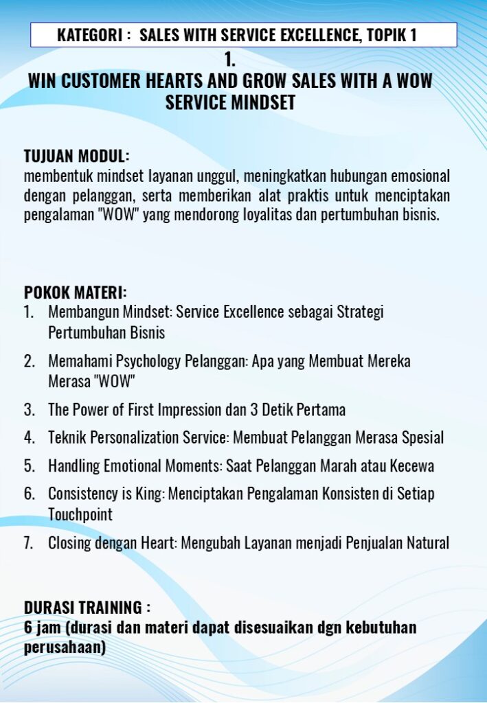 Service Excellence