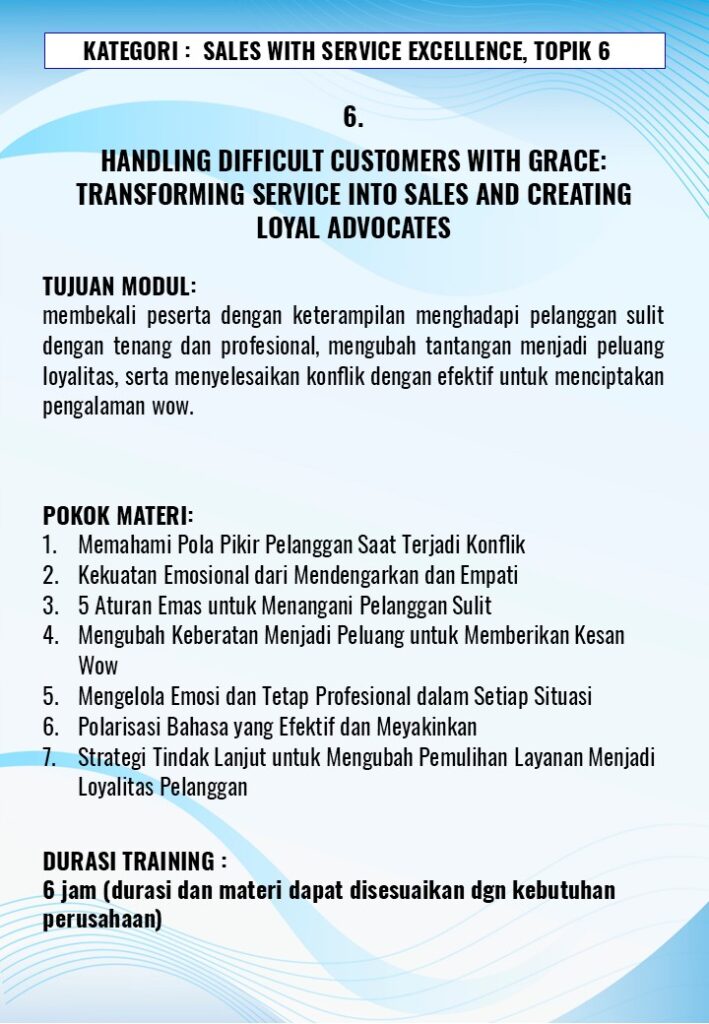 Service Excellence