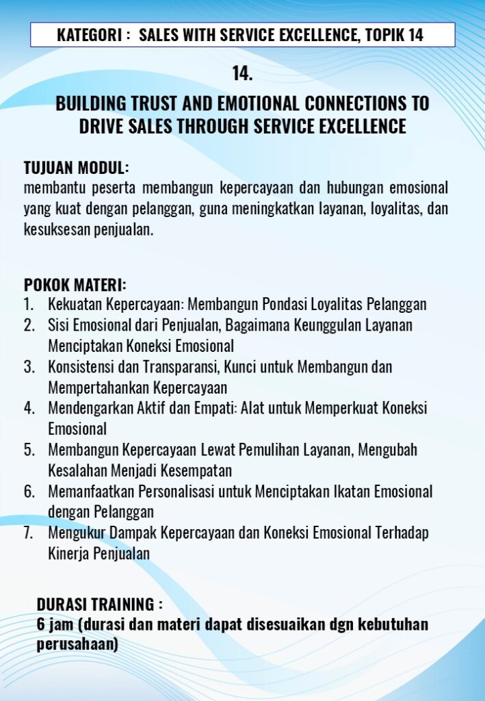 Service Excellence